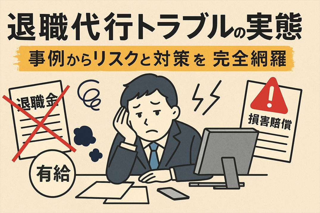 退職代行トラブルの実態｜事例からリスクと対策を完全網羅